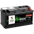 SIGA OPTILIFE Autobatterie 100Ah 12V